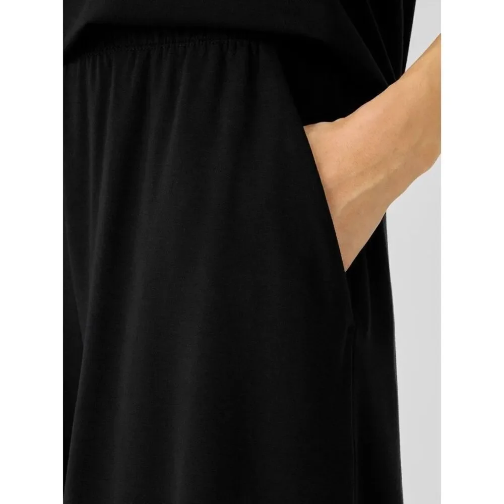 404. Eileen fisher pleated light weight flowy black shorts size XXS - Picture 3 of 8